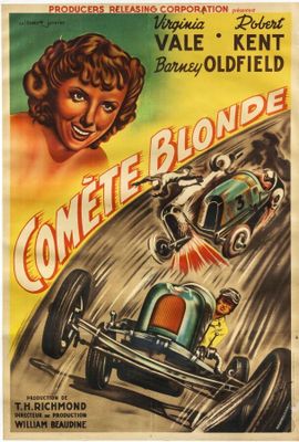 une affiche du film « Comète blonde »