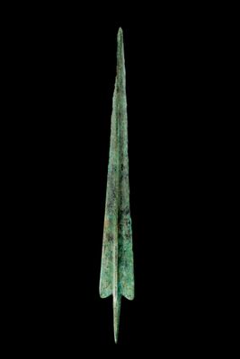FER DE LANCE GREC EN BRONZE Ca. 1600 - 1300 BC. >