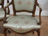 pair of antique chairs with floral upholstered upholstered upholstered upholstered upholstered upholstered upholstered upholstered uphol
