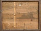 a picture of a picture of a building on the wall