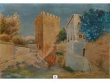 une image représentant un tableau d'un château en plein jour