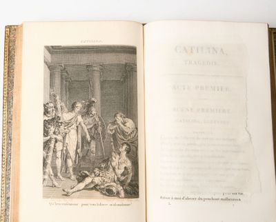 CREBILLON, Prosper de. OEuvres de Crébillon. Paris, Didot l'…