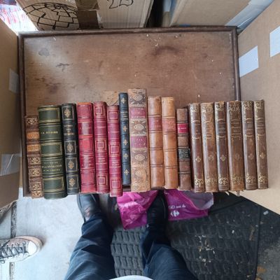 Livres reliés du XIXe s.
