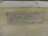 a picture of a label on a piece of wood