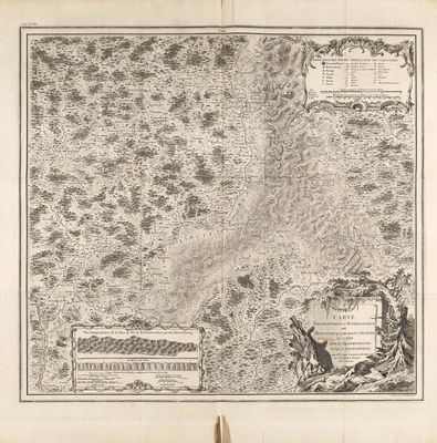 une vieille carte de la ville de Londres, avec ses rues et ses avenues