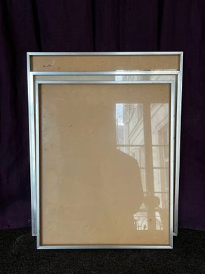 Lot de 3 cadres en aluminium (différentes dimensions)