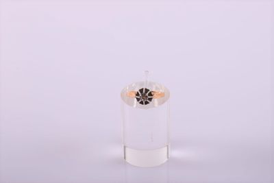 Bague solitaire en or jaune sertie d'un diamant taille ancie…