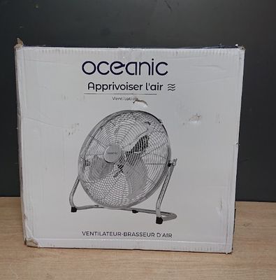 Ventilateur industriel de sol OCEANIC FE-35 Chrome diam.
