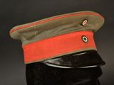 an image of a military hat on a mannequin head