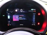 a car dashboard with a digital display on it