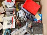 a box full of assorted items that are in it