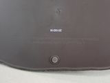 a close up of the back of a laptop computer