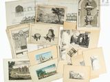 une image représentant un tas de vieilles cartes postales illustrées