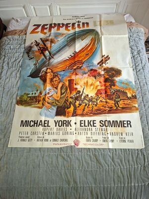 Affiche Zeppelin 1,60 x1,20 m