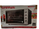 a box with a picture of an electric oven in it