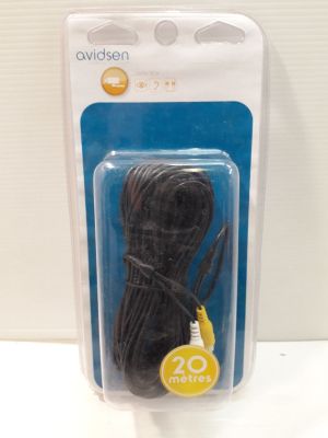 an image of a black cord in a package on a white surface