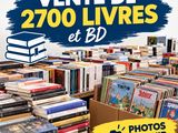 vente de 2 700 livres et bandes dessinées – photos à venir
