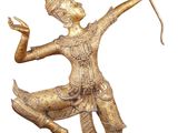 an image of a statue of a man with a bow and arrow