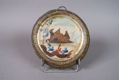 Gravure détourée représentant "Jésus tombant pour la premièr…