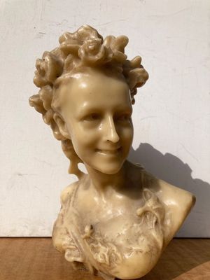 D'après CARPEAUX, buste en cire