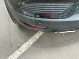 a close up of the rear end of a car