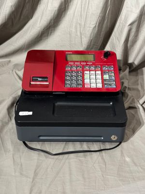 Caisse enregistreuse Casio SE-S100, imprimante thermique sil…