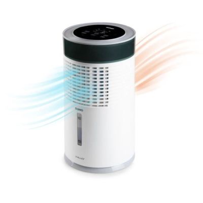 un purificateur d'air blanc et noir sur fond blanc