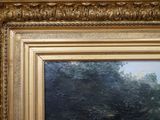 a picture of a painting on the wall of a room