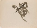 l'image d'un dessin d'oiseau sur une feuille de papier