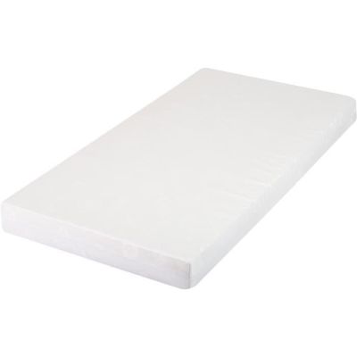 a close up of a white mattress on a white background