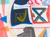 an image of a drawing of a person sitting on a chair in front of a window