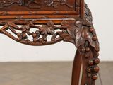 an image of a wooden table with a drawer on top of it