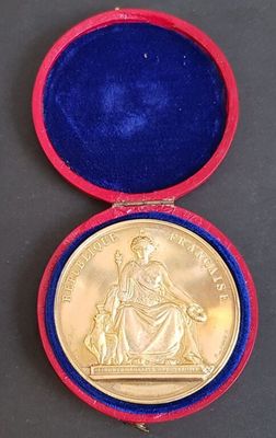 Médaille En Bronze - Chambre Syndicale Des Fabricants D'articles Métalliques Par E. Blin (XXème)