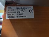 a label on the side of a train that says sbb - c - 13 - 15 - wt