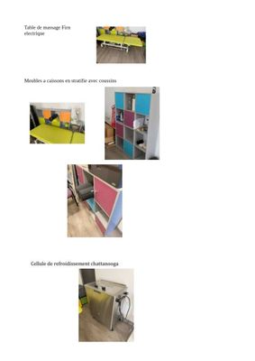 pictures of different types of furniture in this room