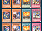 a lot of cards that are on the table