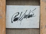 an image of a close up of a piece of paper with a signature on it