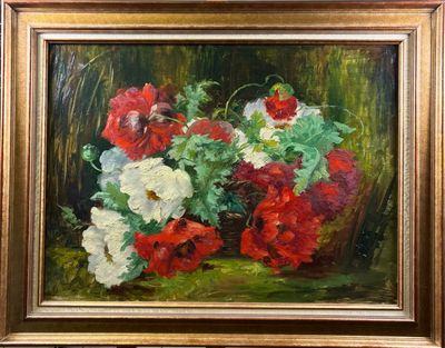 École du XXe siècle Bouquet de fleurs