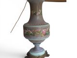an image of a lamp that is on a table