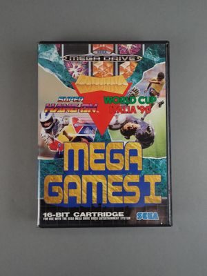 Le jeu vidéo « Mega Games » est exposé au mur