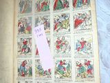 an old book with a bunch of comics on it