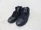 nike air force high top sneakers black leather size 11 5