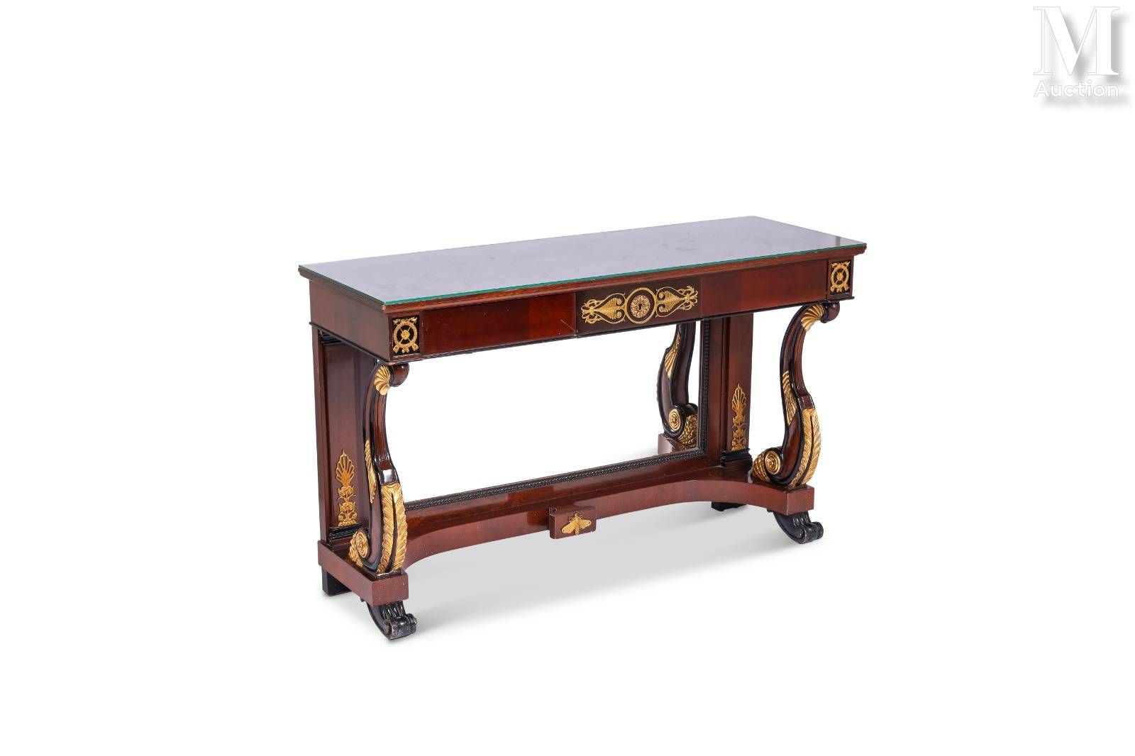 Console d'applique de style Empire