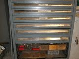 a tool cabinet with a lot of tools in it