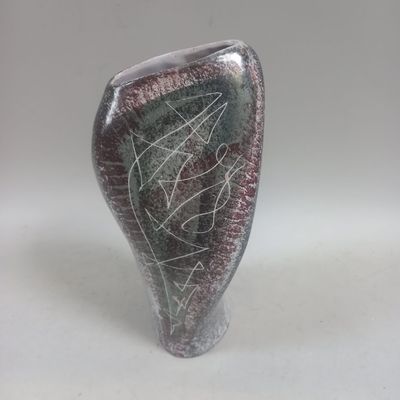 Jean AUSTRUY (1910-2012) Vase en faïence émaillé de forme li…