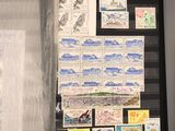 a picture of a bulletin board with stamps on it