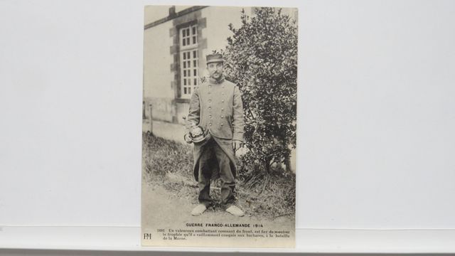 GFA PM 1881. Un valeureux soldat revenant du front…TBE.