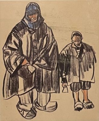 Ensemble de quatre reproductions imprimées d'après les dessi… - Photo 1