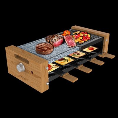 Raclette Grill 8400 Wood MixGrill. Puissance 1200 W, Surface…