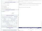 a close up of a document with a picture of a car on it